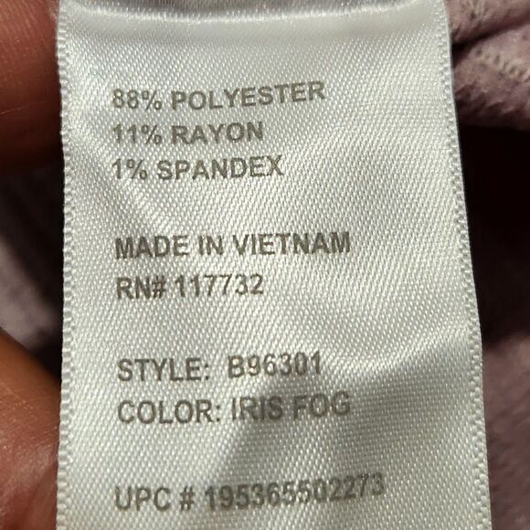 Zeroxposur Sweater Size Medium Cozy Warm Extra Soft Brushed Ottoman Fleece - Picture 12 of 13